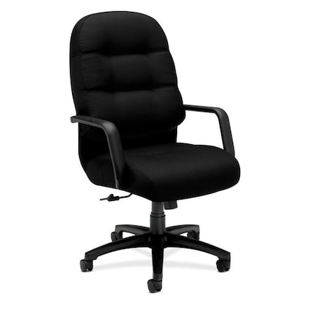 Juki Furniture Executive High-Back Office Chair with Arms, Black JU513461